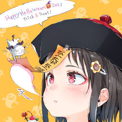 This is a pixiv picture whose title is はっぴー🎃はろうぃん.