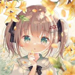 This is a pixiv picture whose title is 🌼レンギョウ🌼.