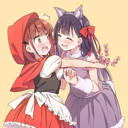 This is a pixiv picture whose title is Trick or Treat ❤.
