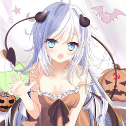 This is a pixiv picture whose title is 悪魔っ娘ヴェルちゃん.