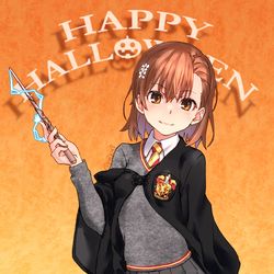 This is a pixiv picture whose title is 🎃.