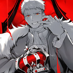 This is a pixiv picture whose title is KING / RomG.