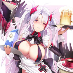 This is a pixiv picture whose title is MILK, COFFEE, BEER OR ME~?.