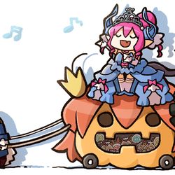 This is a pixiv picture whose title is ハッピ～ハ～ロウィ～ン♪.