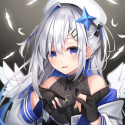 This is a pixiv picture whose title is 天音かなた.