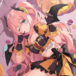This is a pixiv picture whose title is ハロウィンスズナ.