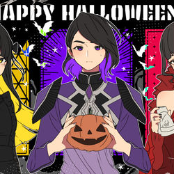 This is a pixiv picture whose title is HAPPY HALLOWEEN！-2021-.