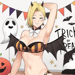 This is a pixiv picture whose title is ハロウィン.