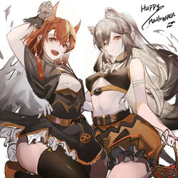 This is a pixiv picture whose title is Happy Halloween.