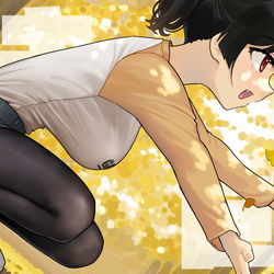 This is a pixiv picture whose title is ガキ巨乳💢72.