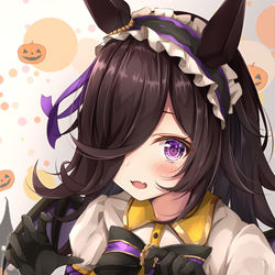 This is a pixiv picture whose title is ライスシャワーちゃん.