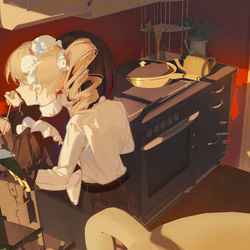 This is a pixiv picture whose title is Try something new.