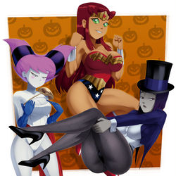 This is a pixiv picture whose title is Halloween Dress Up.