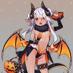 This is a pixiv picture whose title is Trick or Treat!!!.