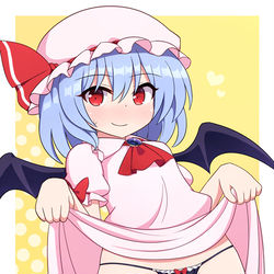 This is a pixiv picture whose title is たくし上げレミリア.