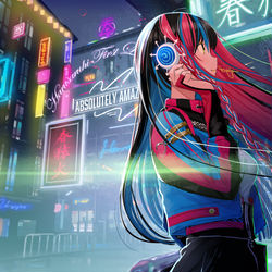 This is a pixiv picture whose title is 春猿火.