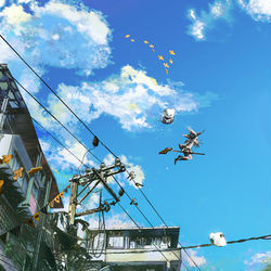 This is a pixiv picture whose title is Halloween.