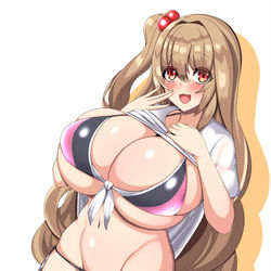This is a pixiv picture whose title is 살라시아 수영복.