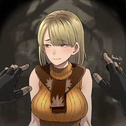 This is a pixiv picture whose title is バイオ4VR.