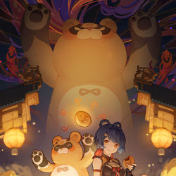This is a pixiv picture whose title is guoba.