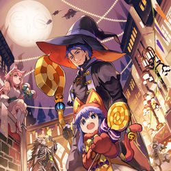This is a pixiv picture whose title is 【FE】HappyHalloween!!【ヒーローズ】.