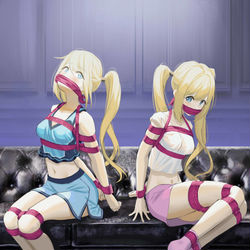 This is a pixiv picture whose title is twins.