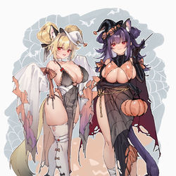 This is a pixiv picture whose title is トリックオアトリート.