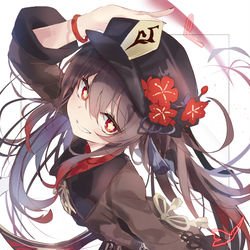 This is a pixiv picture whose title is 胡桃.