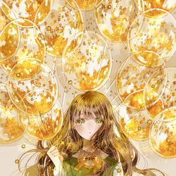 This is a pixiv picture whose title is 金木犀.