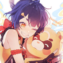 This is a pixiv picture whose title is お誕生日おめでとう🥳.