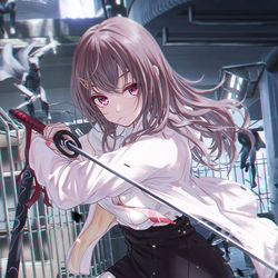 This is a pixiv picture whose title is Eliminate.
