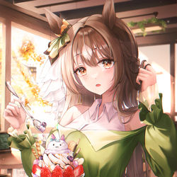 This is a pixiv picture whose title is 🍨.