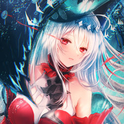 This is a pixiv picture whose title is 濁心スカジ.