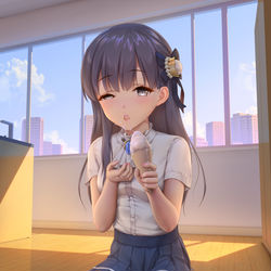 This is a pixiv picture whose title is 黑椒酱.