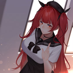 This is a pixiv picture whose title is 放課後の待ち合わせ.