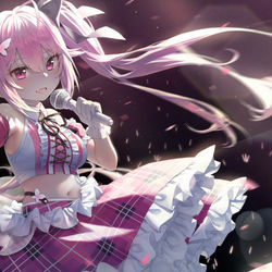 This is a pixiv picture whose title is 로나땅.