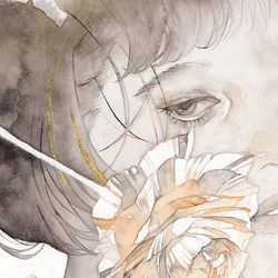This is a pixiv picture whose title is 深秋（しんしゅう）.