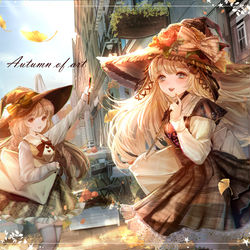 This is a pixiv picture whose title is 私たちとお絵描きしようよ！.