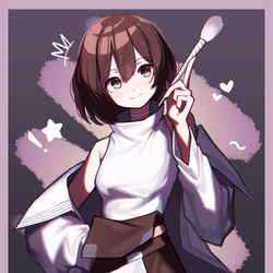 This is a pixiv picture whose title is 로베르타.