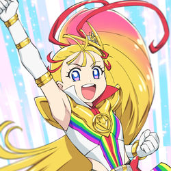 This is a pixiv picture whose title is キュアカイザー.