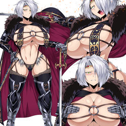 This is a pixiv picture whose title is 女将軍さん.