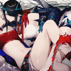 This is a pixiv picture whose title is 姉妹.