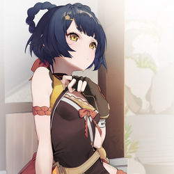 This is a pixiv picture whose title is 香菱.