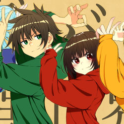 This is a pixiv picture whose title is 『グッバイ異世界』　vol.1.