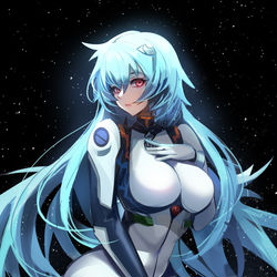 This is a pixiv picture whose title is 綾波レイ.