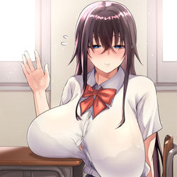 This is a pixiv picture whose title is 毎朝控え目に挨拶をしてくれる子.
