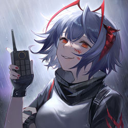 This is a pixiv picture whose title is W.