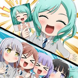 This is a pixiv picture whose title is エモイナの泉(Roselia).