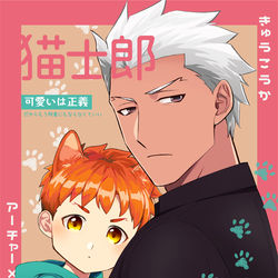 This is a pixiv picture whose title is 【弓士】スパーク新刊サンプル.