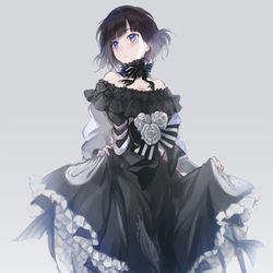 This is a pixiv picture whose title is ゴスロリ詩子お姉さん.